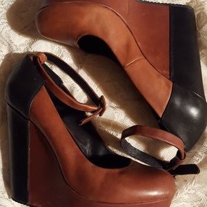 Aldo Color Block wedges